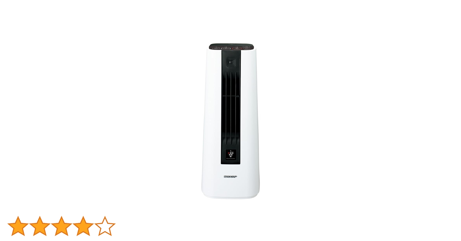 SHARP セラミックファンヒーター HX-SS1 ホワイト Amazon | シャープ セラミックヒーター HX-SS1-W 人感センサー